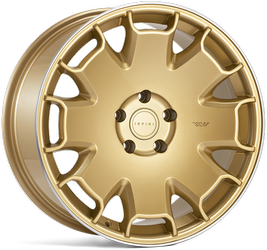 Felga aluminiowa 19" Ispiri Wheels CSR2 19x8,5 ET32 5x112 Vintage Gold Polished Lip