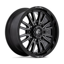 Felga aluminiowa 20" Fuel Clash 20x9 ET20 8x170 Gloss Black Milled