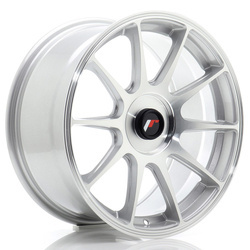Felga aluminiowa 17" Japan Racing JR11 17x8 ET20-35 BLANK Silver Machined