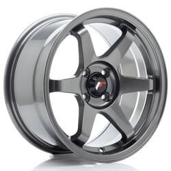 Felga aluminiowa 16" Japan Racing JR3 16x8 ET25 4x100 Gun Metal