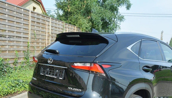 Przedłużenie spojlera Maxton Lexus NX Przedlift / Polift (czarny połysk)