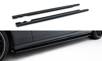 DOKŁADKI PROGÓW MERCEDES- BENZ C-CLASS W205 COUPE AMG-LINE