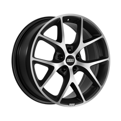 Felga aluminiowa 18" BBS SR 18x8 ET30 5x112 Vulcano Grey Diamond-Cut