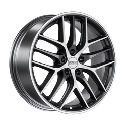 Felga aluminiowa 19" BBS CC-R 19x8 ET27 5x112 Satin Graphite Diamond cut