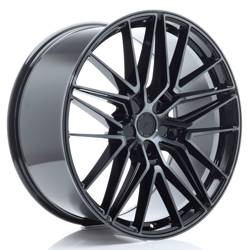 Felga aluminiowa 22" Japan Racing JR38 22x9,5 ET0-35 5H BLANK Black Brushed w/Tinted Face