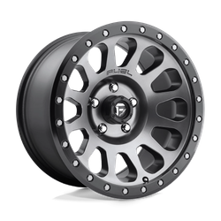 Felga aluminiowa 18" Fuel Vector 18x9 ET1 8x165,1 Matte Gun Metal Black Bead Ring