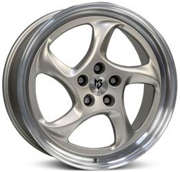Felga aluminiowa 19" mbDESIGN TURBO 19x8,5 ET45 5x108 Jasnoszary polerowany