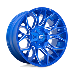 Felga aluminiowa 22" Fuel Twitch 22x10 ET-18 8x170 Anodized Blue Milled