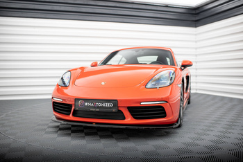 Splitter Przedni V.2 Maxton Porsche 718 Cayman 982c