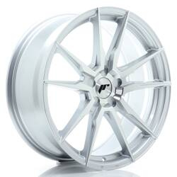 Felga aluminiowa 19" Japan Racing JR21 19x8 ET20-40 5H BLANK Silver Machined Face