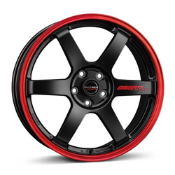 Felga aluminiowa 19" Borbet DB8GT2 19x8,5 ET45 5x114,3 black matt rim red