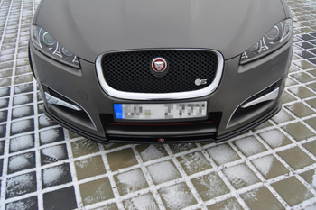 Splitter przedni Maxton Jaguar XF (X250) MK1 Sportbrake S-PACK (czarny połysk)