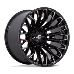 Felga aluminiowa 22" Fuel 1PC FC865 STRIKE 22x12 ET-44 8x165,1 Gloss Black Milled