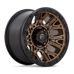 Felga aluminiowa 17" Fuel Traction 17x9 ET1 5x127 Matte Bronze With Black Ring