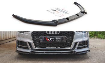 Splitter Przedni V.3 Maxton Audi S3 / A3 S-Line 8V FL Sedan