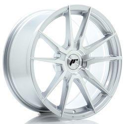 Felga aluminiowa 18" Japan Racing JR21 18x8,5 ET35 5x114,3 Silver Machined