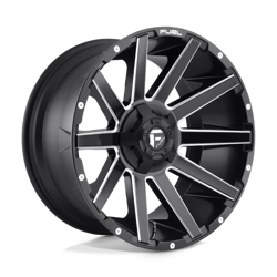 Felga aluminiowa 20" Fuel Contra 20x9 ET20 5x127/139,7 Matte Black Milled