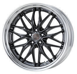 Felga aluminiowa Work Wheels SCHWERT QUELL 19" Brilliant Silver Black(BSB)