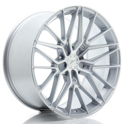 Felga aluminiowa 20" Japan Racing JR38 20x10 ET20-48 5H BLANK Silver Machined Face