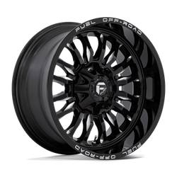 Felga aluminiowa 20" Fuel Arc 20x10 ET-18 6x135/139,7 Gloss Black Milled