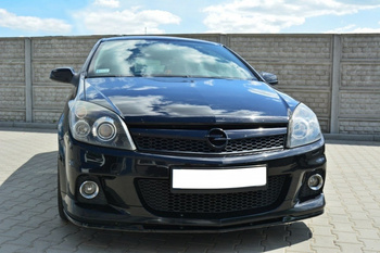 Splitter przedni Maxton Opel Astra H OPC / VXR Nurburg (czarny połysk)