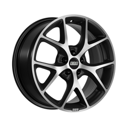 Felga aluminiowa 17" BBS SR 17x7,5 ET42 5x114 Vulcano Grey Diamond-Cut
