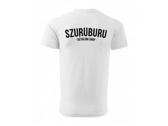 Koszulka Szuruburu - Detailing Shop biała S