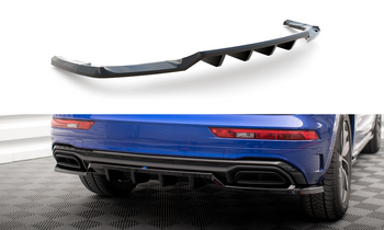 Splitter Tylny (Z Dyfuzorem) Maxton Audi Q5 S-Line SUV Mk2 Facelift
