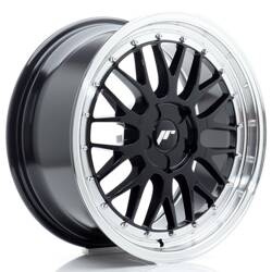 Felga aluminiowa 18" Japan Racing JR23 18x8,5 ET20-48 5H BLANK Gloss Black w/Machined Lip