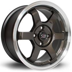 Felga aluminiowa 15" Rota Grid 15x7 ET40 4x100 Rlgunmetal