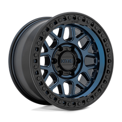 Felga aluminiowa 17" KMC Grs 17x9 ET0 5x127 Midnight Blue With Gloss Black Lip