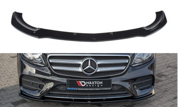 Splitter przedni Maxton Mercedes-Benz E43 AMG / AMG-Line W213 (czarny połysk)