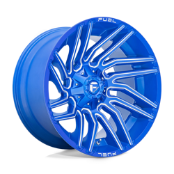 Felga aluminiowa 22" Fuel Typhoon 22x12 ET-44 5x139,7/150 Anodized Blue Milled