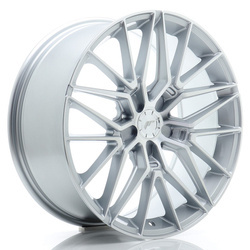 Felga aluminiowa 19" Japan Racing JR38 19x8 ET20-40 5H BLANK Silver Machined Face