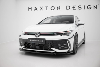 Splitter Przedni V.4 Maxton Volkswagen Golf GTI / GTE / R-Line Mk8 Facelift