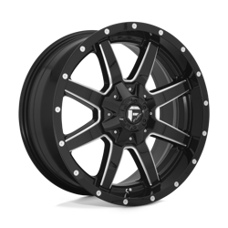 Felga aluminiowa 20" Fuel Maverick 20x12 ET-44 8x165,1 Gloss Black Milled