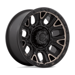 Felga aluminiowa 20" Fuel Traction 20x9 ET1 8x170 Matte Black With Double Dark Tint