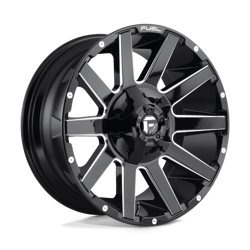 Felga aluminiowa 20" Fuel Contra 20x9 ET20 8x165,1 Gloss Black Milled
