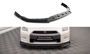 Splitter Przedni + Flaps Maxton Nissan GTR R35 Facelift