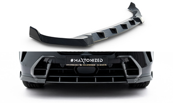 Karbonowy Splitter Przedni Prepreg Maxton BMW X7 M-Pack G07 Facelift