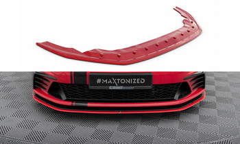 Splitter przedni Maxton Volkswagen Golf MK7 GTI Clubsport (czerwony)