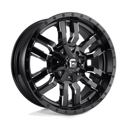 Felga aluminiowa 17" Fuel Sledge 17x9 ET2 6x135/139,7 Gloss Black Milled