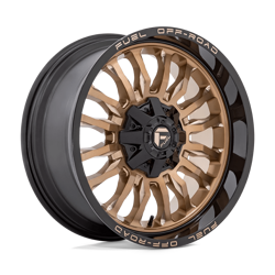 Felga aluminiowa 20" Fuel Arc 20x9 ET1 8x180 Platinum Bronze With Black Lip