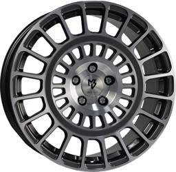 Felga aluminiowa 19" mbDESIGN MSP 19x8,5 ET45 5x112 Szary połysk polerowane