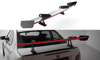Karbonowy Spoiler Z Górnymi Mocowaniami + LED Maxton BMW 1 M E82