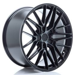 Felga aluminiowa 21" Japan Racing JR38 21x10,5 ET10-46 5H BLANK Black Brushed w/Tinted Face