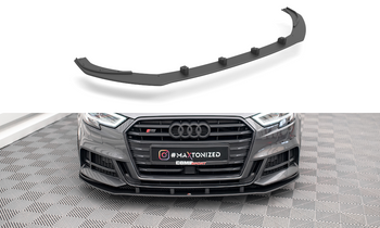 Splitter Przedni Street Pro Maxton Audi S3 / A3 S-Line Sportback 8V Facelift