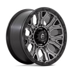 Felga aluminiowa 20" Fuel Traction 20x9 ET1 6x135 Matte Gunmetal With Black Ring