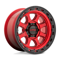 Felga aluminiowa 17" KMC KM548 CHASE 17x9 ET-12 6x139,7 Candy Red