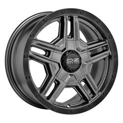 Felga aluminiowa 17" OZ Rally Adventure 17x8 ET35 5x108 Matt Graphite Black Lip